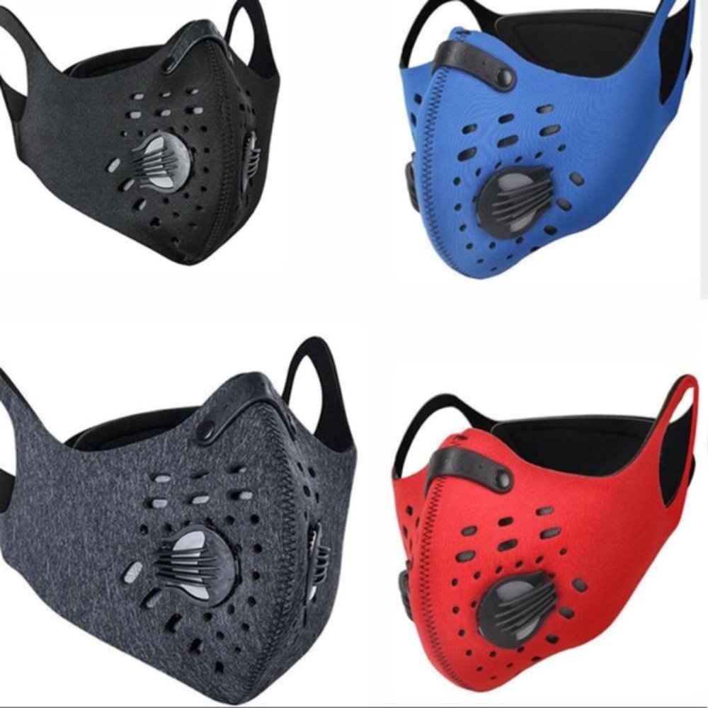 Unisex Neoprene Reusable Sport Face Mask  …